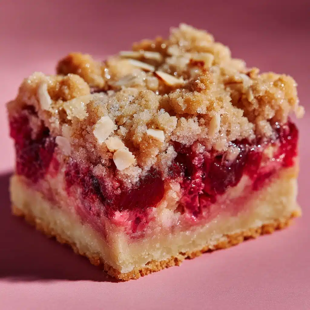 Rhubarb Magic Bars Recipe - Recipe Image