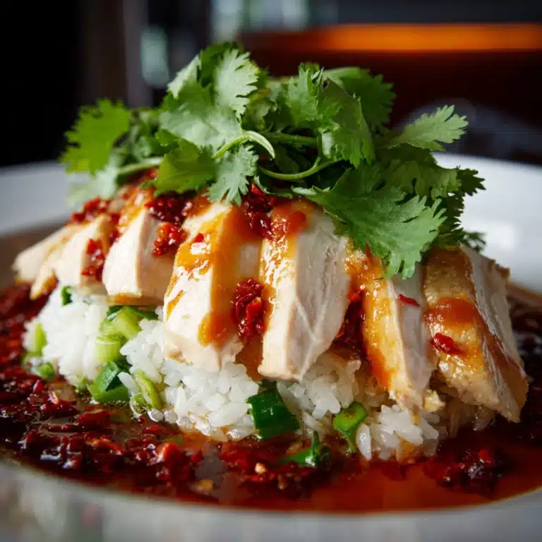 Cantonese White Cut Poached Chicken Recipe
