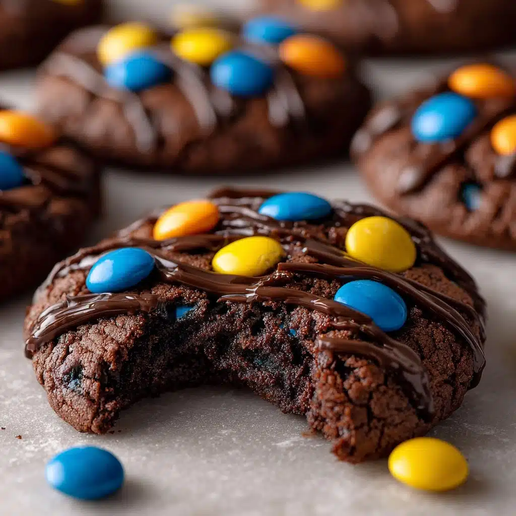 Double Chocolate Birthday Cookies Recipe - Recipe Image