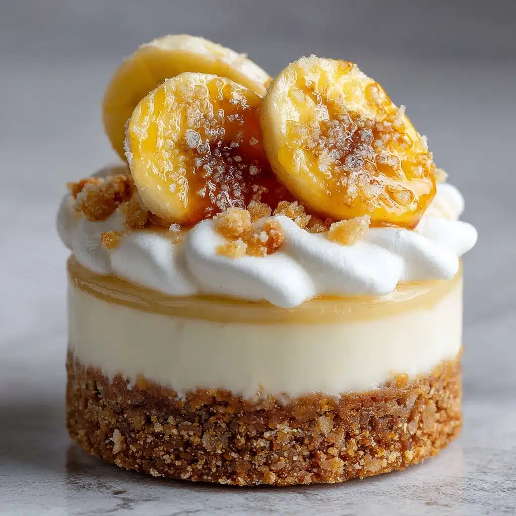 Mini Banana Pudding Cheesecakes Recipe - Recipe Image