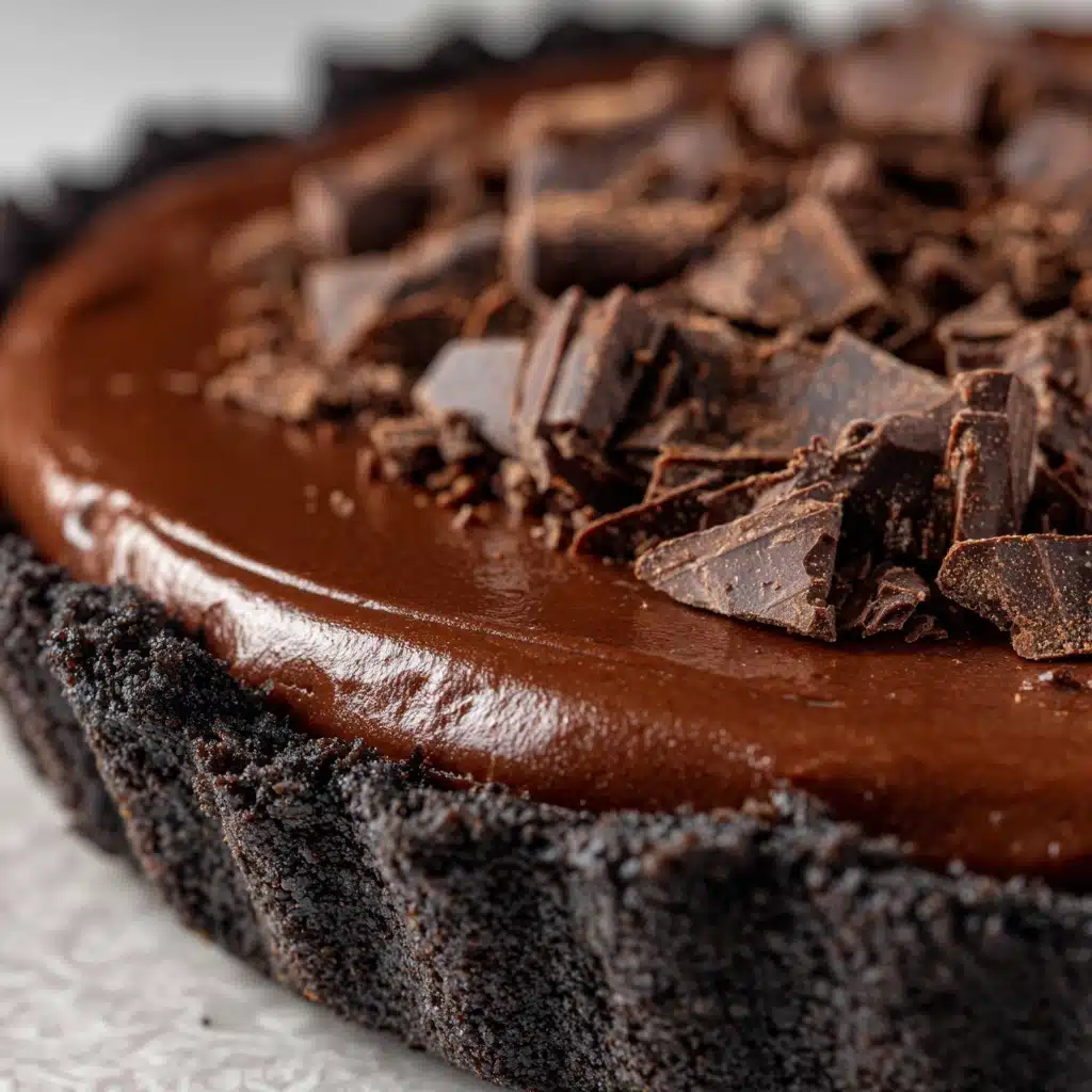 No-Bake Chocolate Pudding Pie Recipe