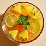 Tropical Pineapple Lemonade Punch Recipe