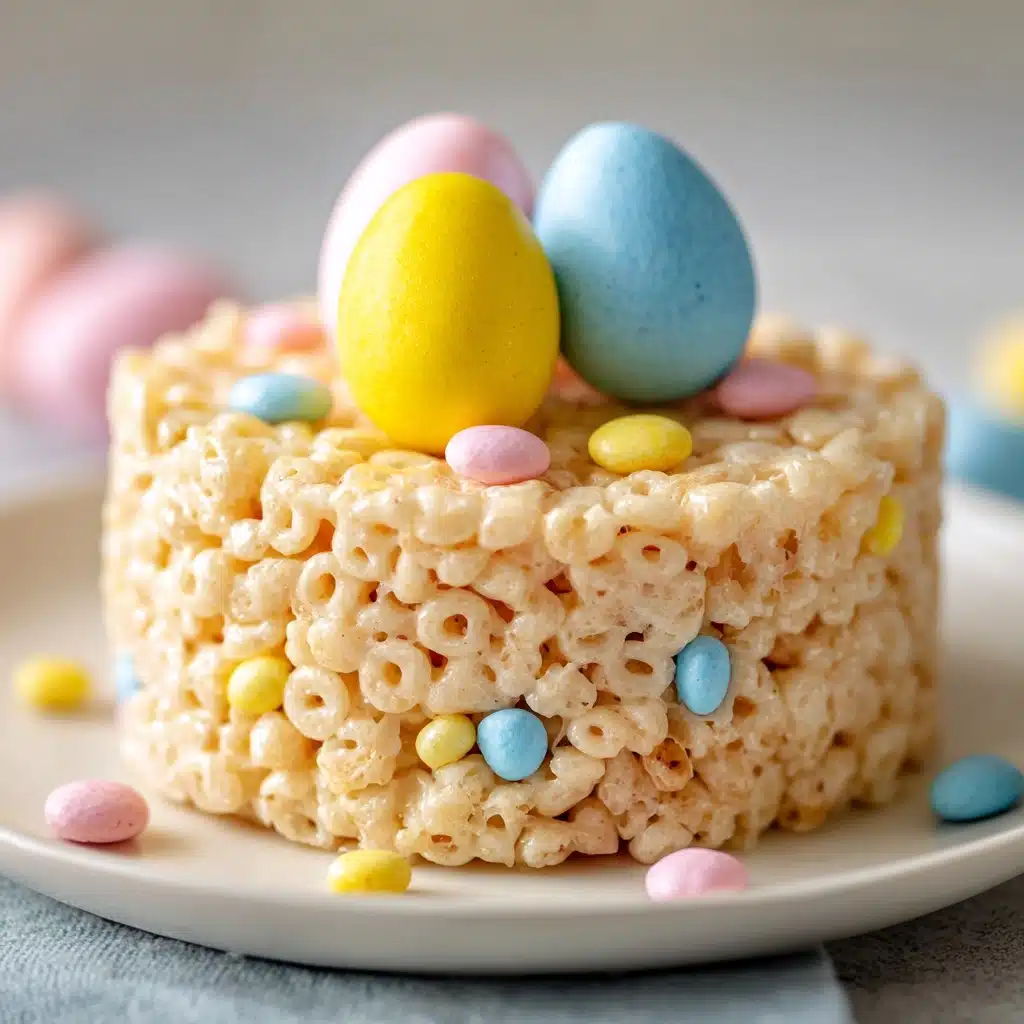 Easter Egg Rice Krispie Treats Recipe - Recipe Image