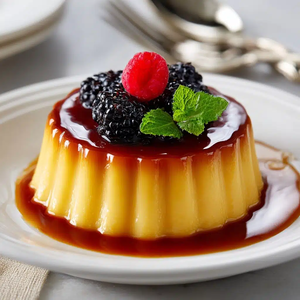 Easy and Delicious Flan Recipe - Recipe Image