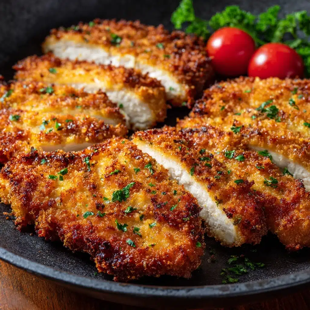 Golden Parmesan Crusted Chicken Recipe - Recipe Image