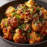 Sweet Spicy Baked Cauliflower Recipe