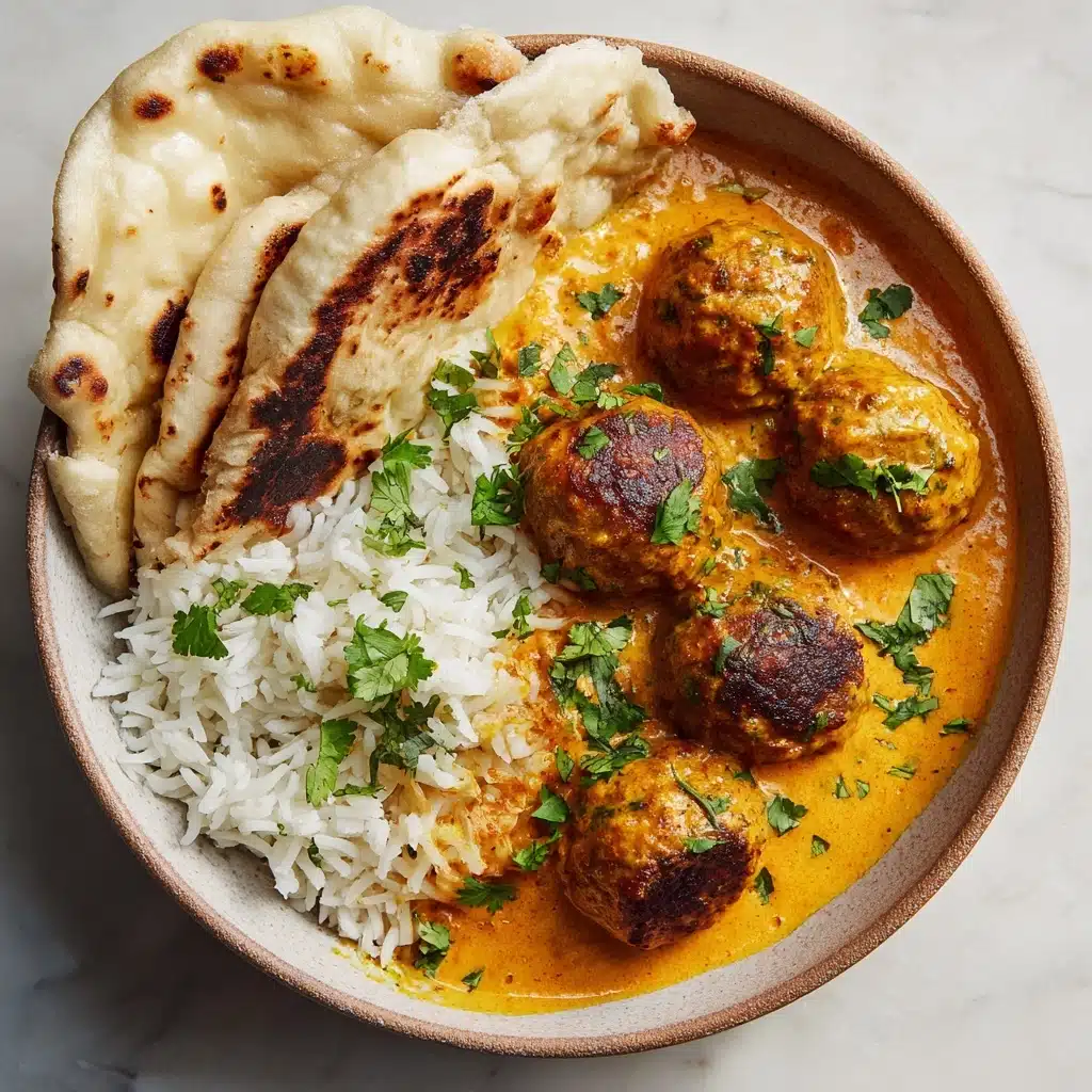 Butter Chicken Meatballs Recipe - Recipe Image