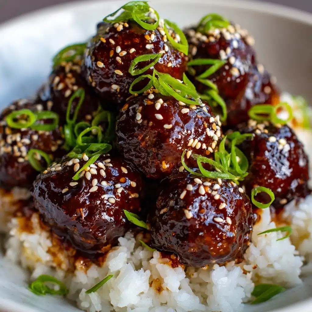 Korean Bulgogi Meatballs Recipe - Recipe Image