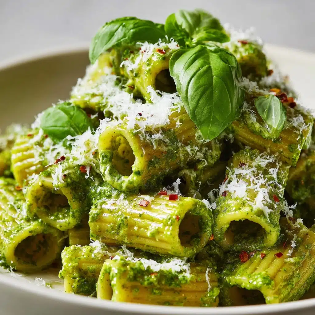 Avocado Pesto Pasta Recipe - Recipe Image