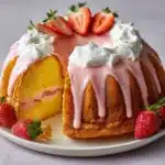 Strawberry Buttermilk Pound Cake Recipe