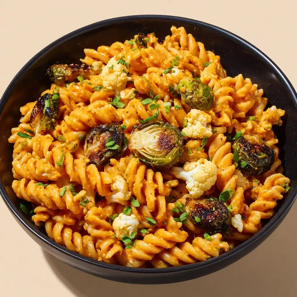 Pumpkin Mac and Cheese with Roasted Veggies Recipe - Recipe Image