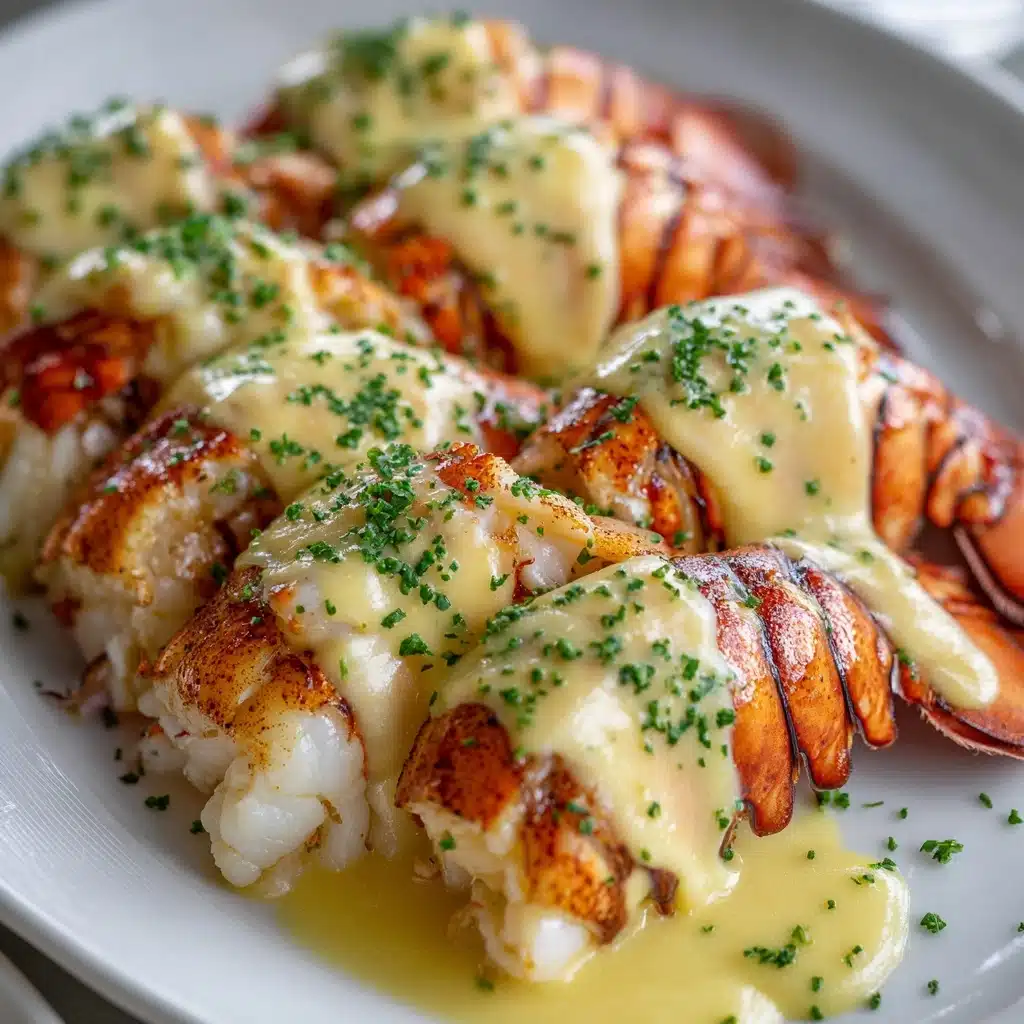 Creamy Garlic Butter Lobster Tails Recipe - Recipe Image