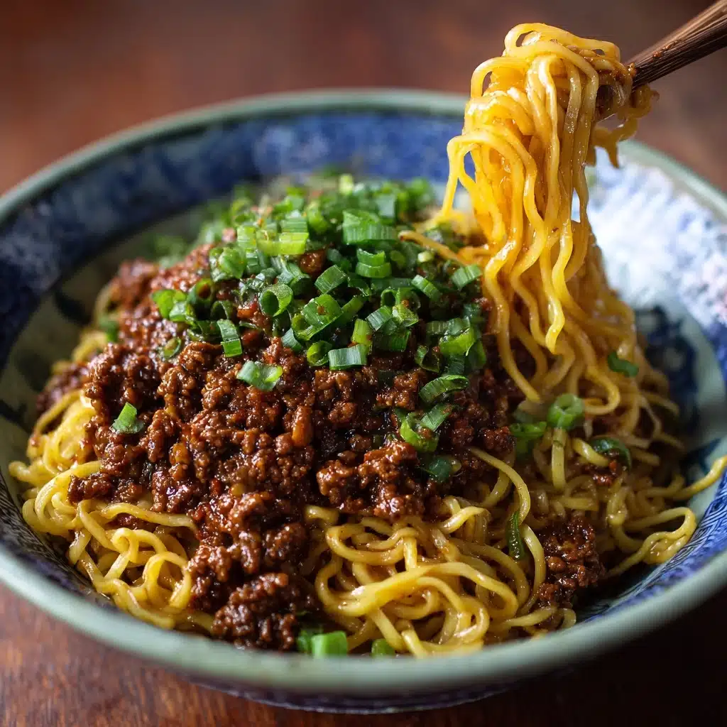 Addictive Dan Dan Noodles Recipe - Recipe Image