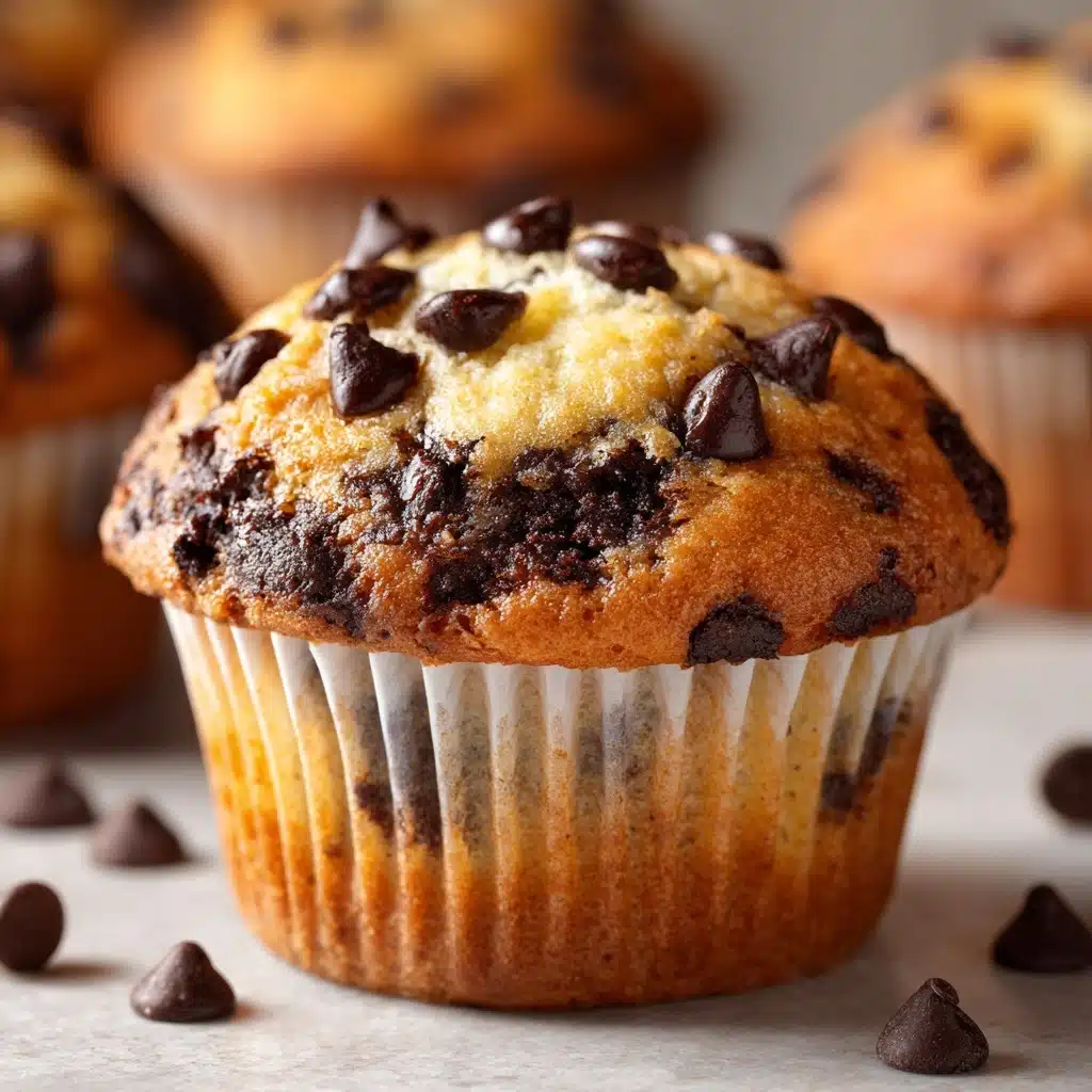 Chocolate Chip and Banana Muffins Recipe