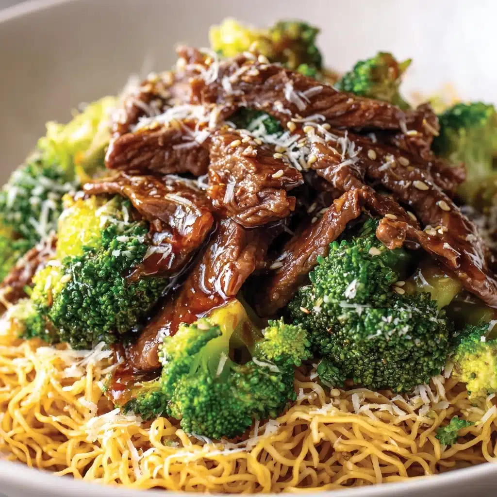 Easy Beef & Broccoli Noodles Recipe - Recipe Image