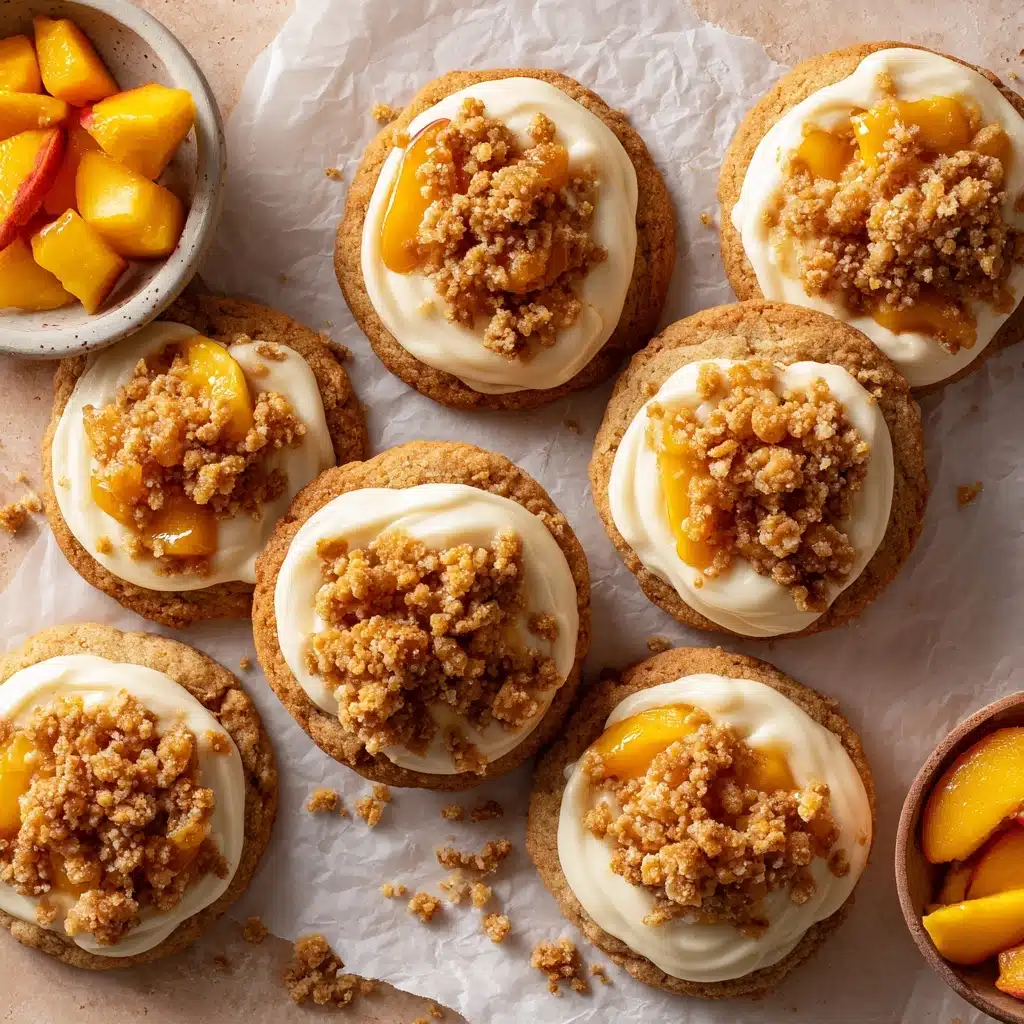 Peach Cobbler Cookies Recipe - Recipe Image