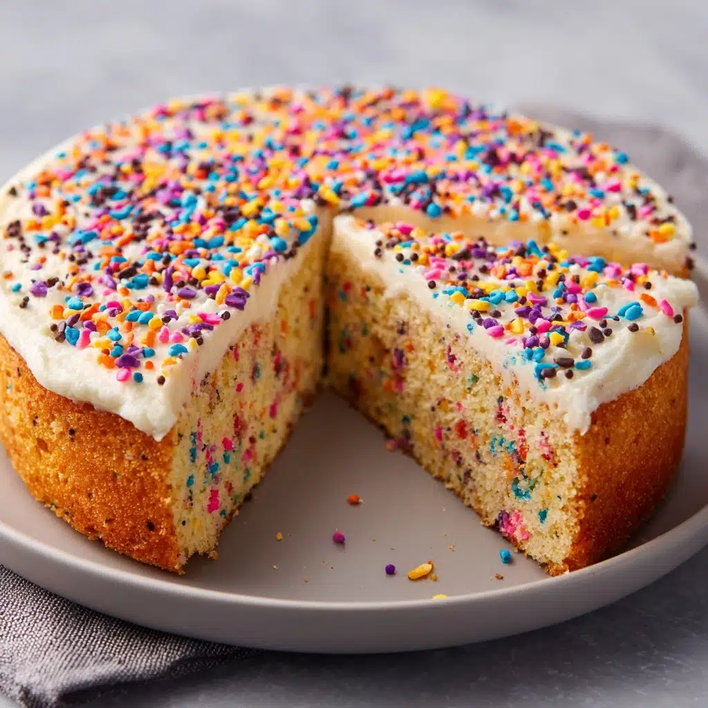 Funfetti Cookie Cake Recipe - Recipe Image