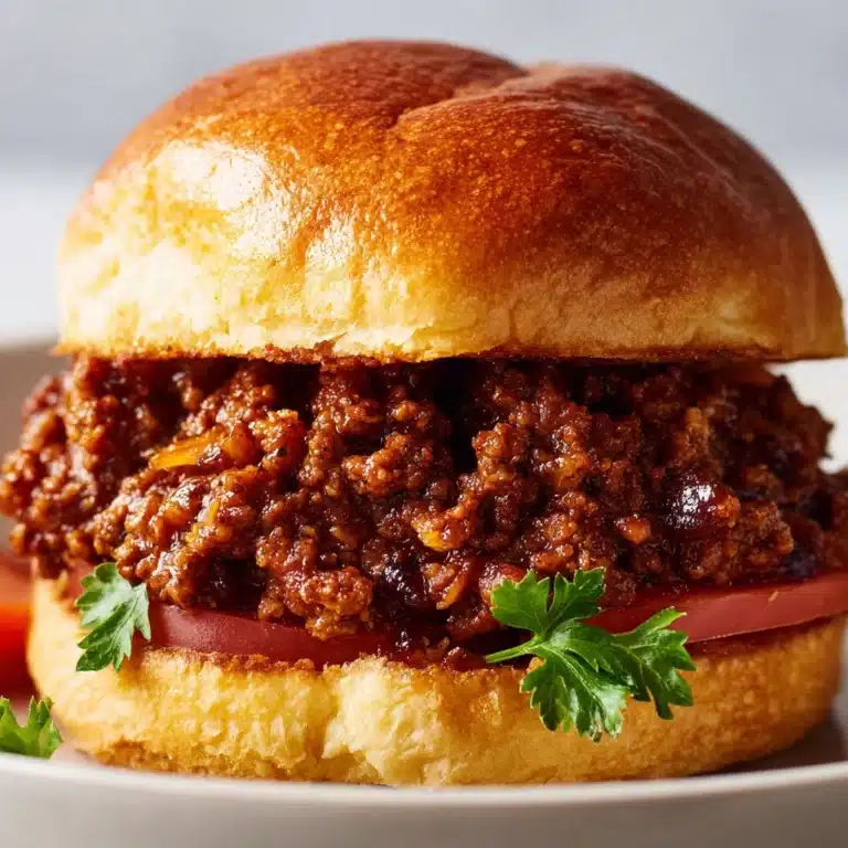 Steakhouse Burger Sloppy Joes Recipe