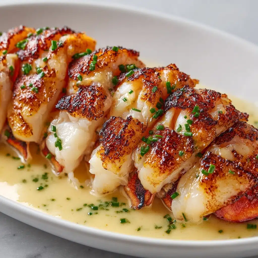 Creamy Garlic Butter Lobster Tails Recipe