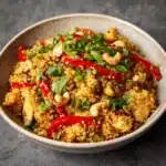 Cashew Chicken Quinoa Bake Recipe