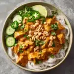 Thai Peanut Chicken Bowl Recipe
