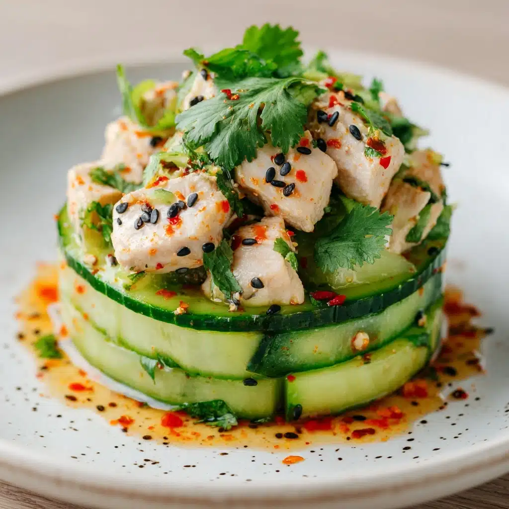 California Roll Cucumber Salad Recipe - Recipe Image