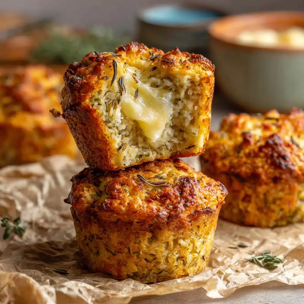 Cheese & Herb Muffins with Whipped Bovril Butter Recipe - Recipe Image