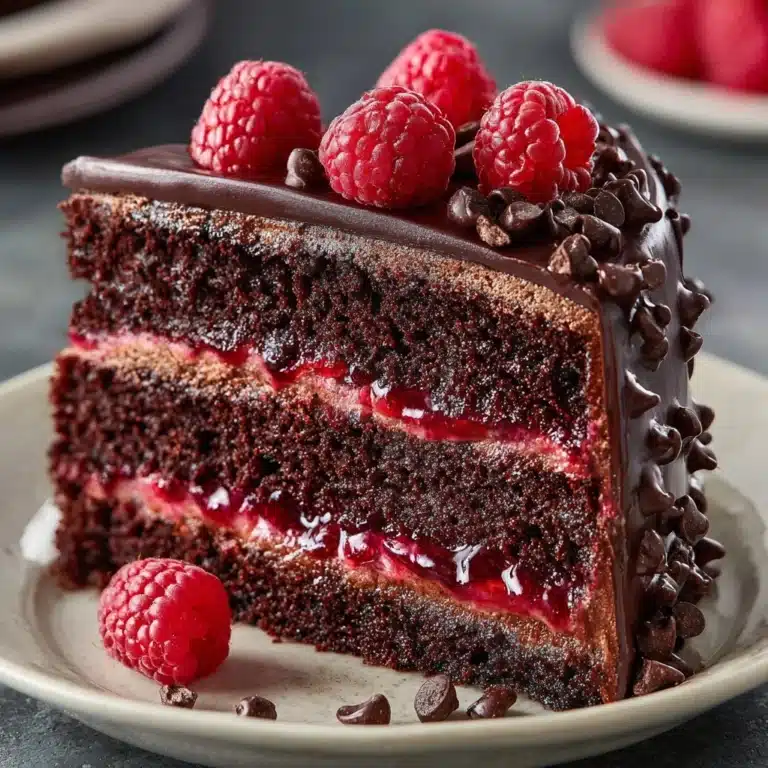 Chocolate Raspberry Cake Recipe