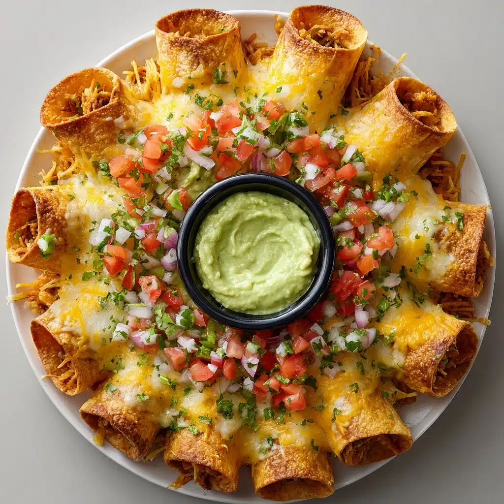 Blooming Quesadilla Ring Recipe - Recipe Image