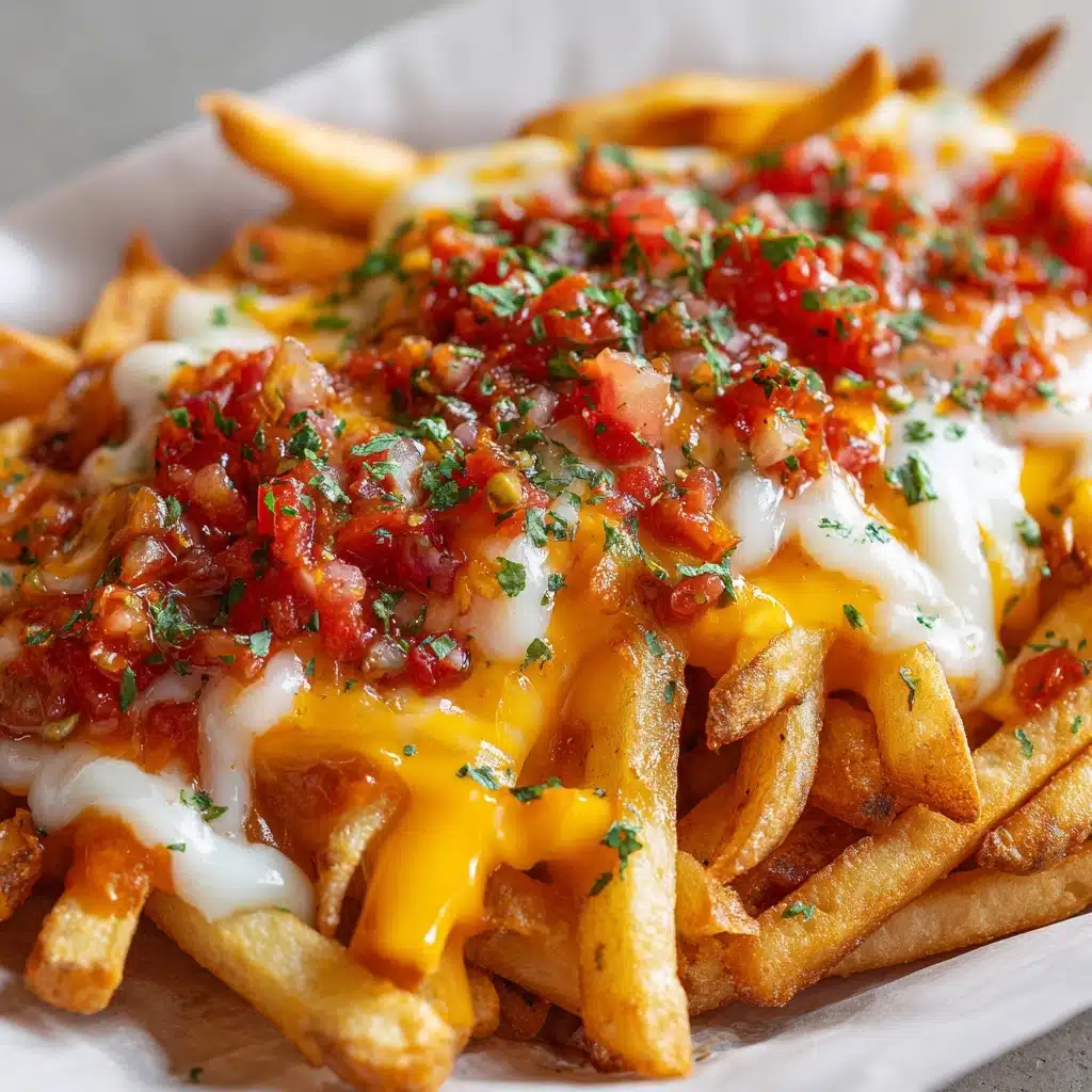 Ultimate Cheesy Loaded Fries Recipe