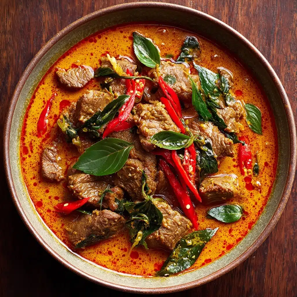 Coconut Red Curry Drip Beef Recipe - Recipe Image