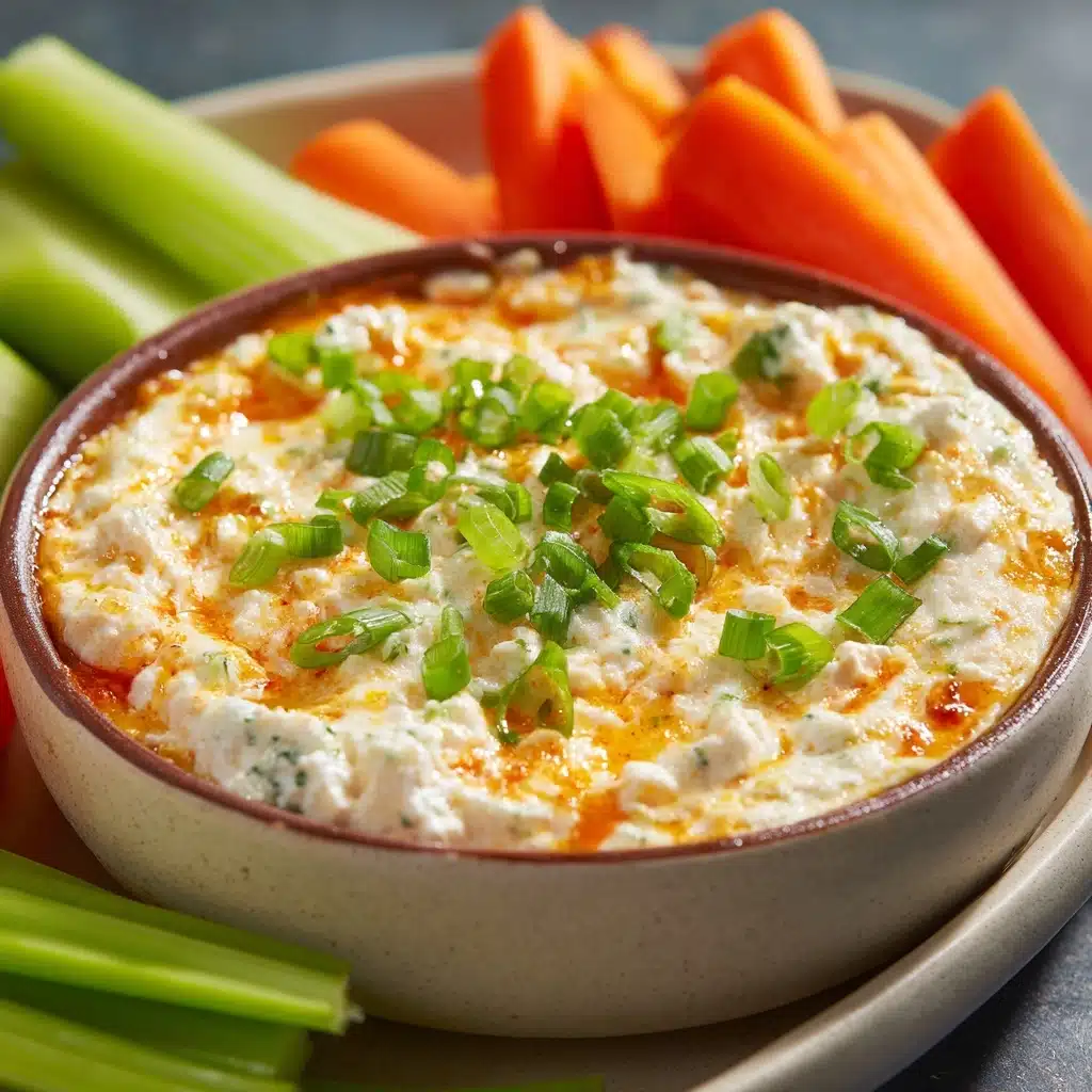 Vegetarian Buffalo Chicken Dip Recipe - Recipe Image