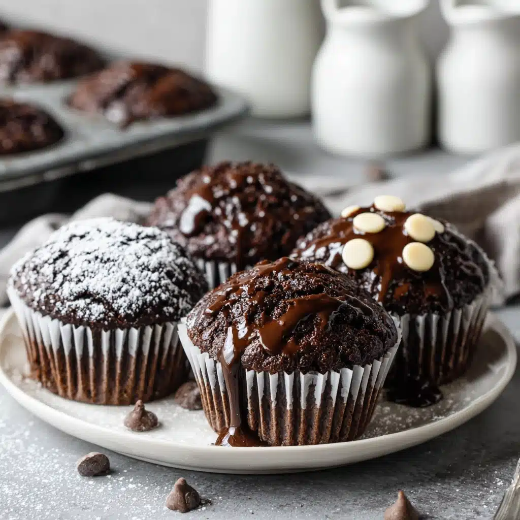 Double Chocolate Espresso Muffins Recipe - Recipe Image