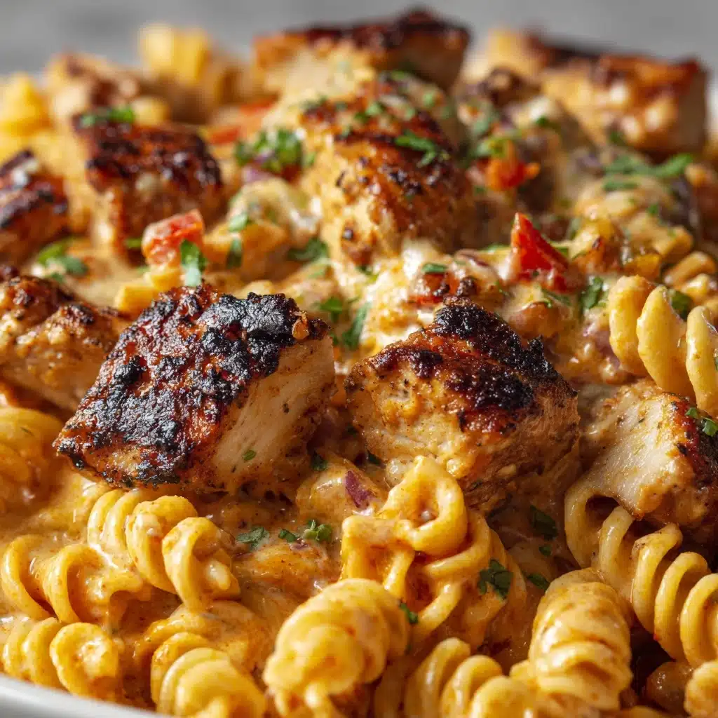 Bold & Zesty Buffalo Ranch Chicken Pasta Skillet Recipe - Recipe Image