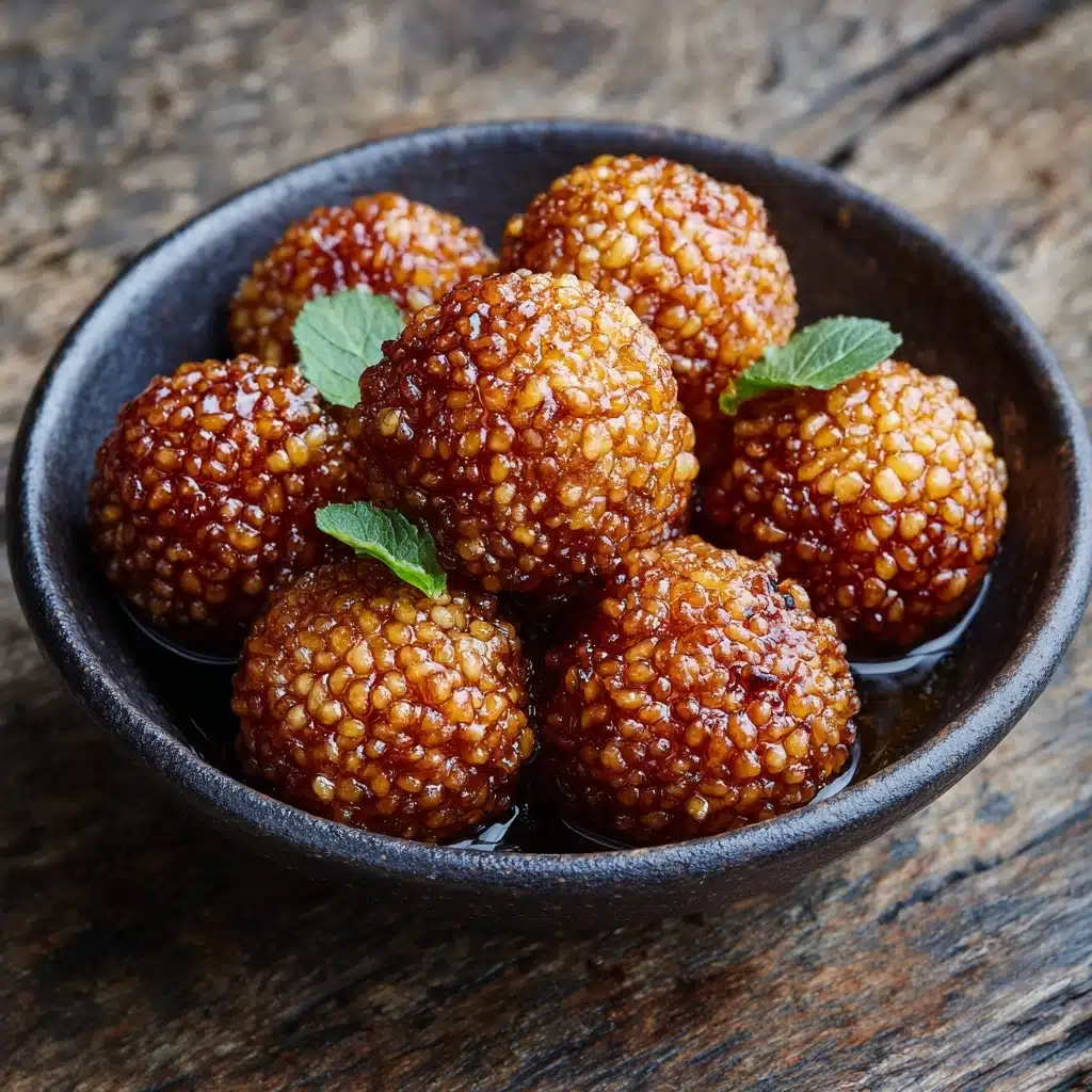 Peanut Butter Balls with Rice Krispies Recipe - Recipe Image
