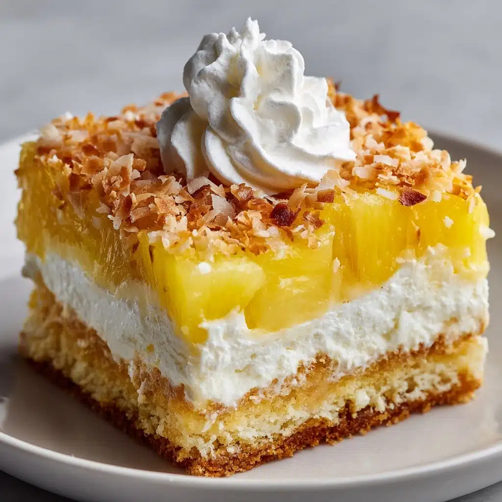 Pineapple Coconut Dream Cake Recipe - Recipe Image