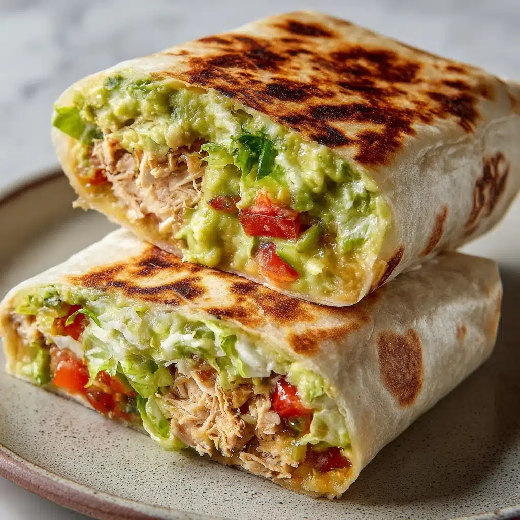 Avocado Chicken Salad Wrap Delight Recipe - Recipe Image
