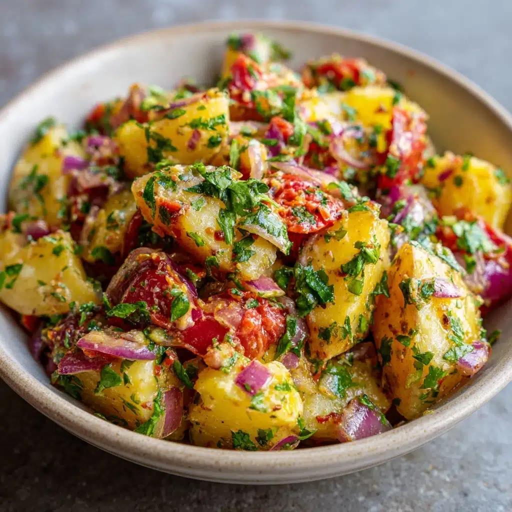 Patates Salatası – Turkish Potato Salad Recipe - Recipe Image