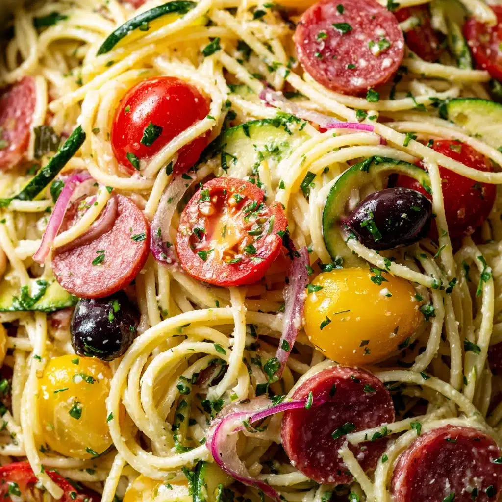 Spaghetti Salad Recipe - Recipe Image