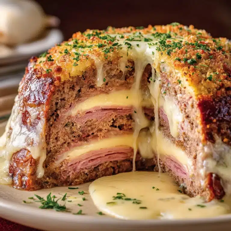 Chicken Cordon Bleu Meatloaf Recipe