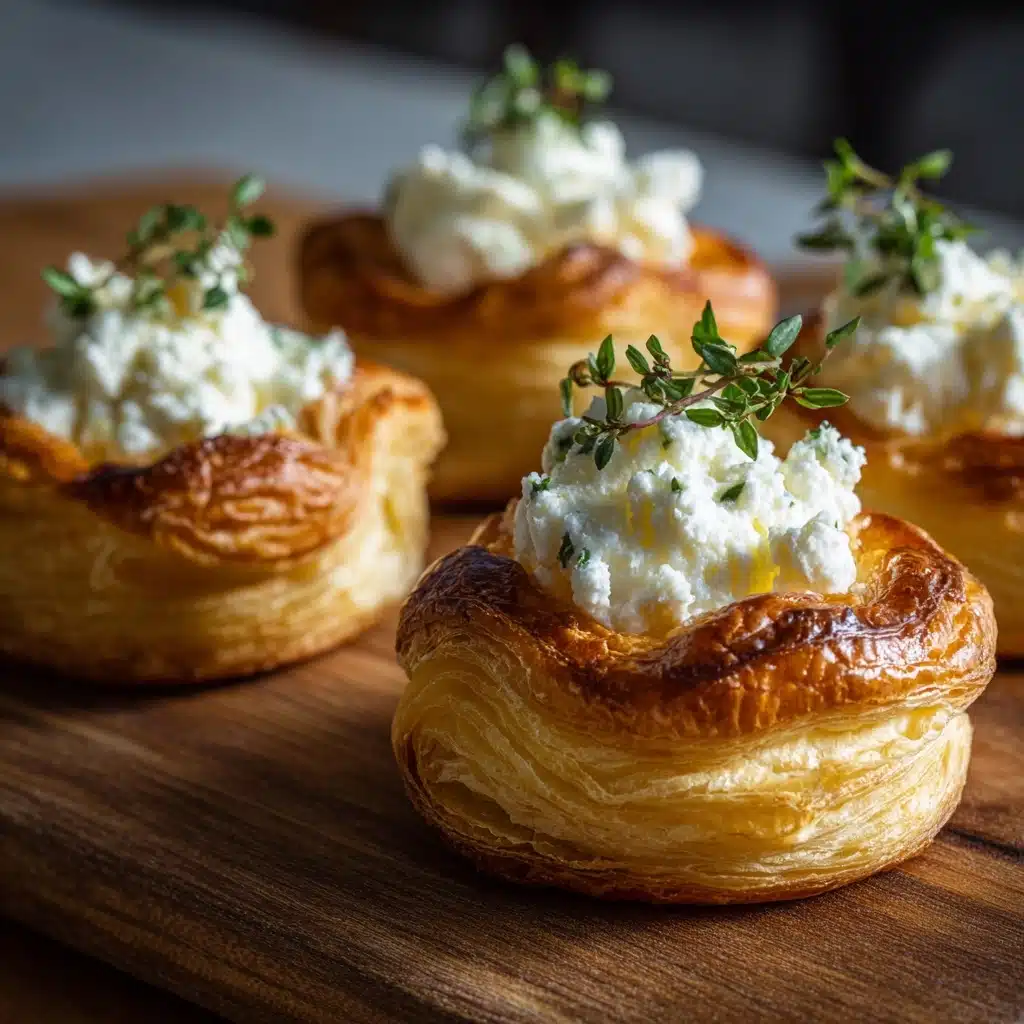 Goat Cheese and Honey Bites Recipe - Recipe Image
