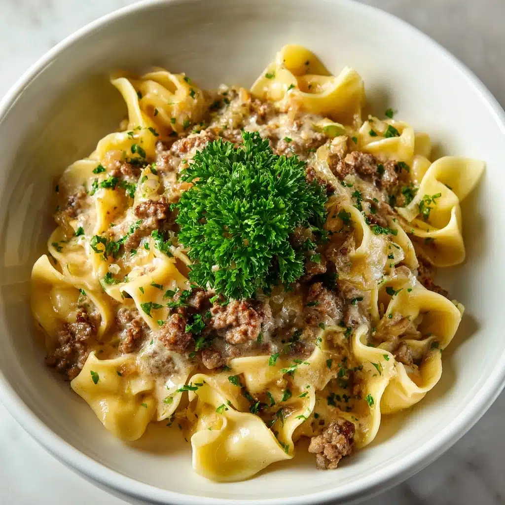 Ground Beef Stroganoff – Cooking Up Memories Recipe - Recipe Image