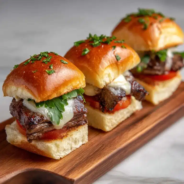 Cowboy Butter Steak Sliders Recipe