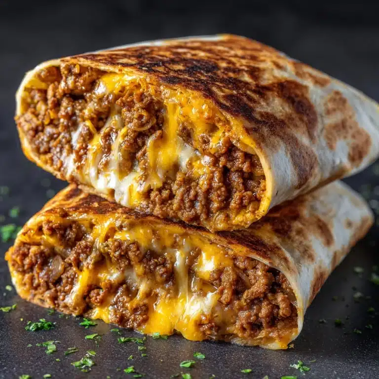 Beefy Melt Burrito Recipe