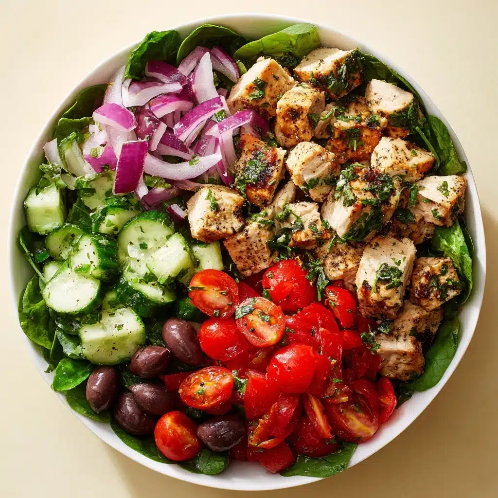Mediterranean Chicken Salad Recipe - Recipe Image