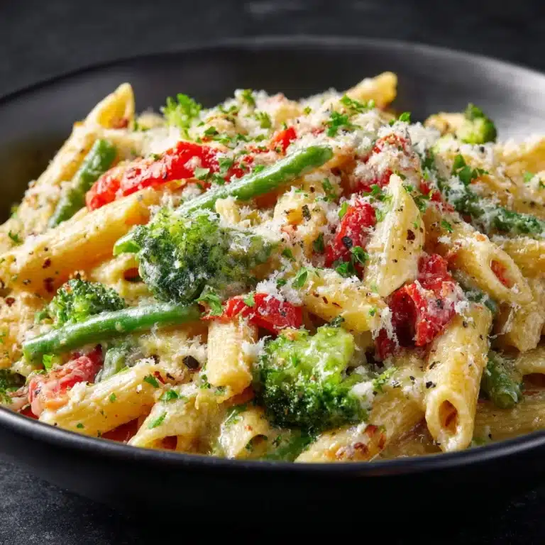Creamy Pasta Primavera Recipe