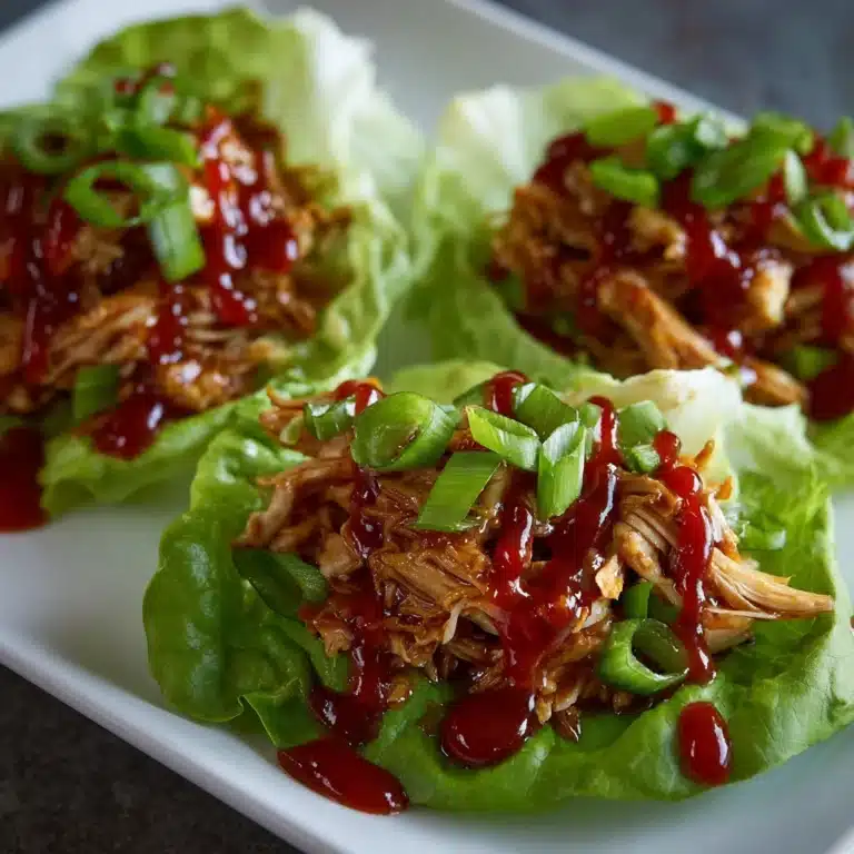 Spicy Thai Chicken Lettuce Wraps Recipe