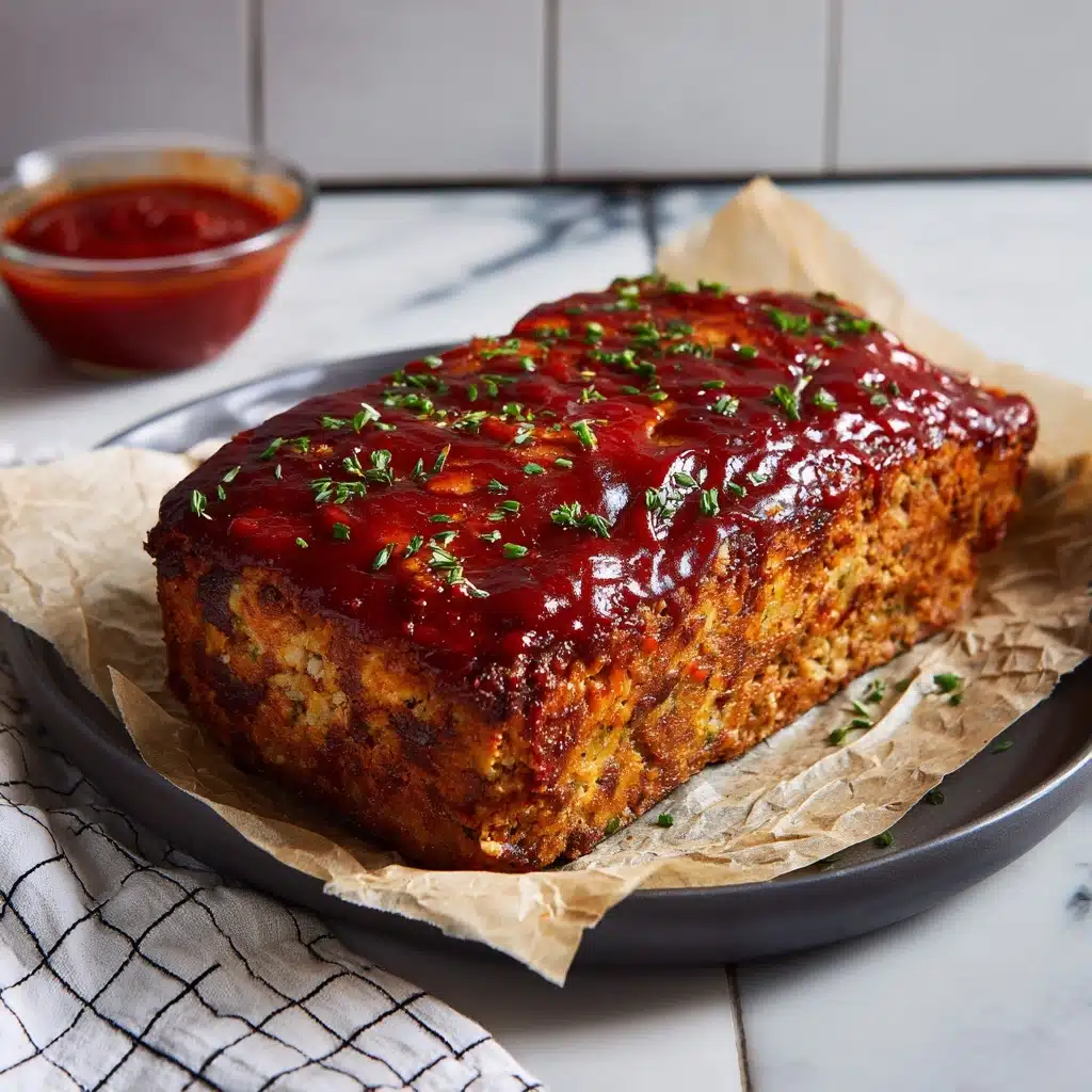Healthy Ground Chicken Meatloaf Recipe - Recipe Image