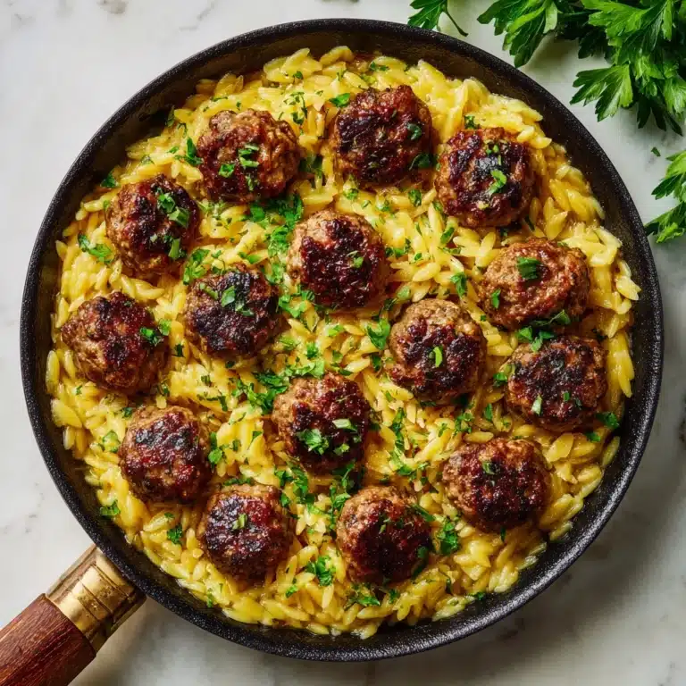 One Pan Chicken Meatballs Recipe