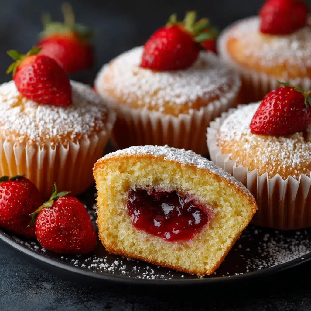 Fresh Strawberry Muffins Recipe - Recipe Image